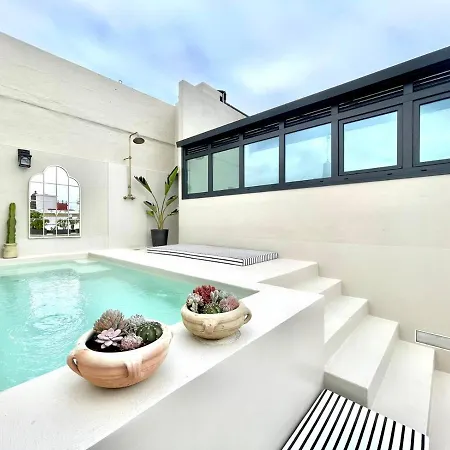 Atico Con Impresionantes Vistas Desde La Terraza, Freewifi En Corazon De Διαμέρισμα