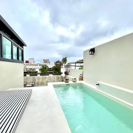 Atico Con Impresionantes Vistas Desde La Terraza, Freewifi En Corazon De Διαμέρισμα *