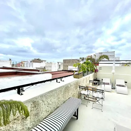 Atico Con Impresionantes Vistas Desde La Terraza, Freewifi En Corazon De Διαμέρισμα *