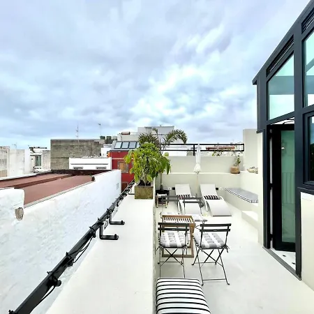 Atico Con Impresionantes Vistas Desde La Terraza, Freewifi En Corazon De Διαμέρισμα